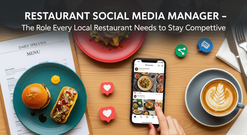 Restaurant Social Media Manager – The Role Every Local Restaurant Needs to Stay Competitive